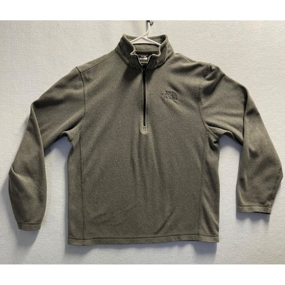 The North Face Men Quarter Zip Fleece Jacket Small